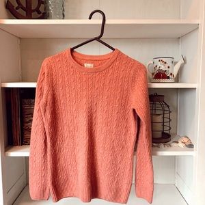 Bass Pink Sweater Sz S